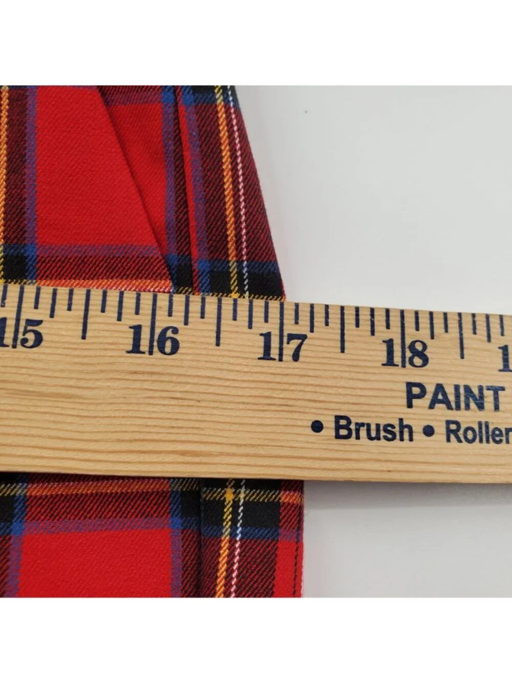 J. Crew Kallie Red Tartan Plaid High Rise Straight Ankle Pants Size 4P NWT